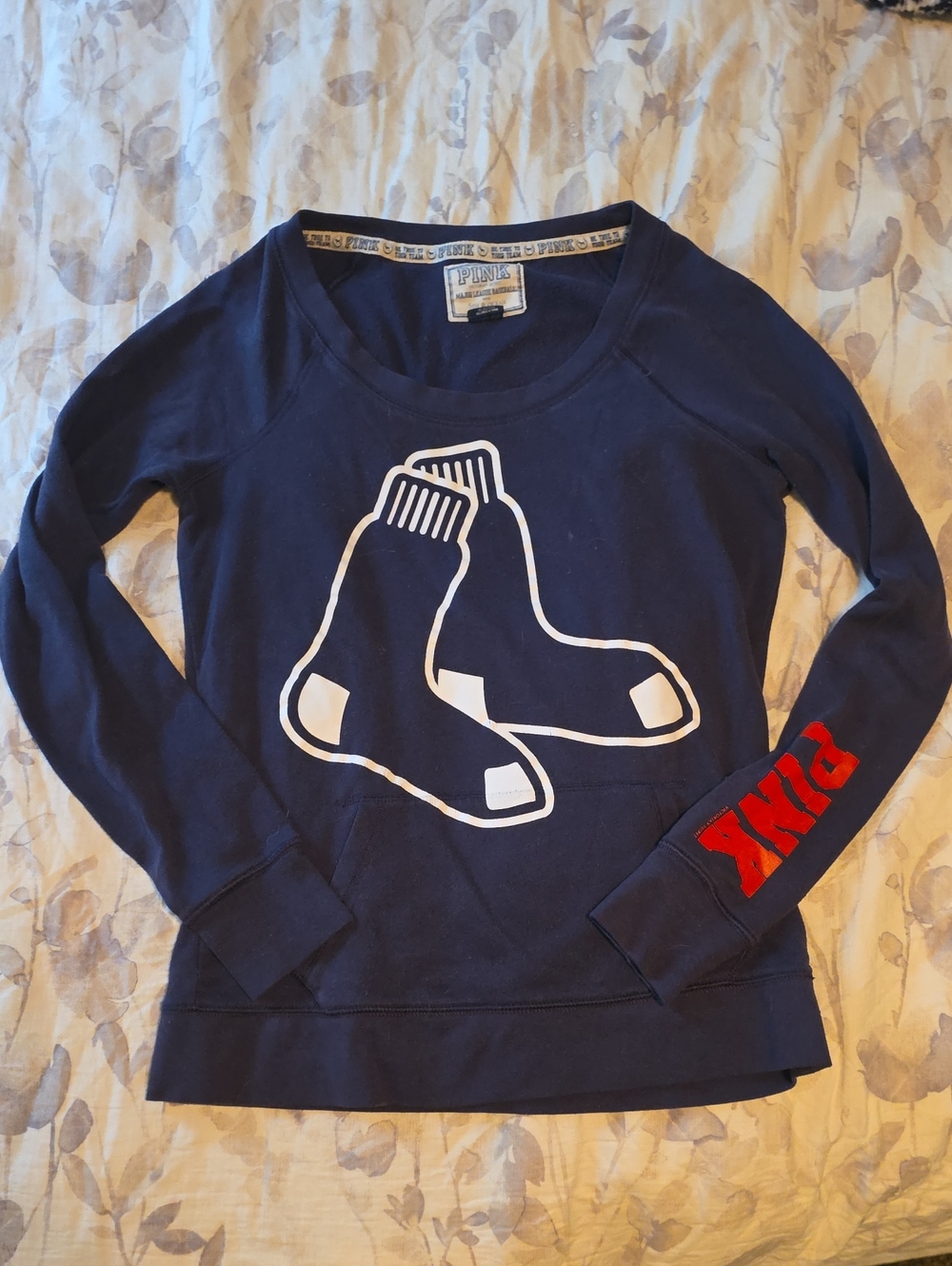 PINK Victoria's Secret Boston Red Sox Women's Crewneck Sweatshirt Sz S